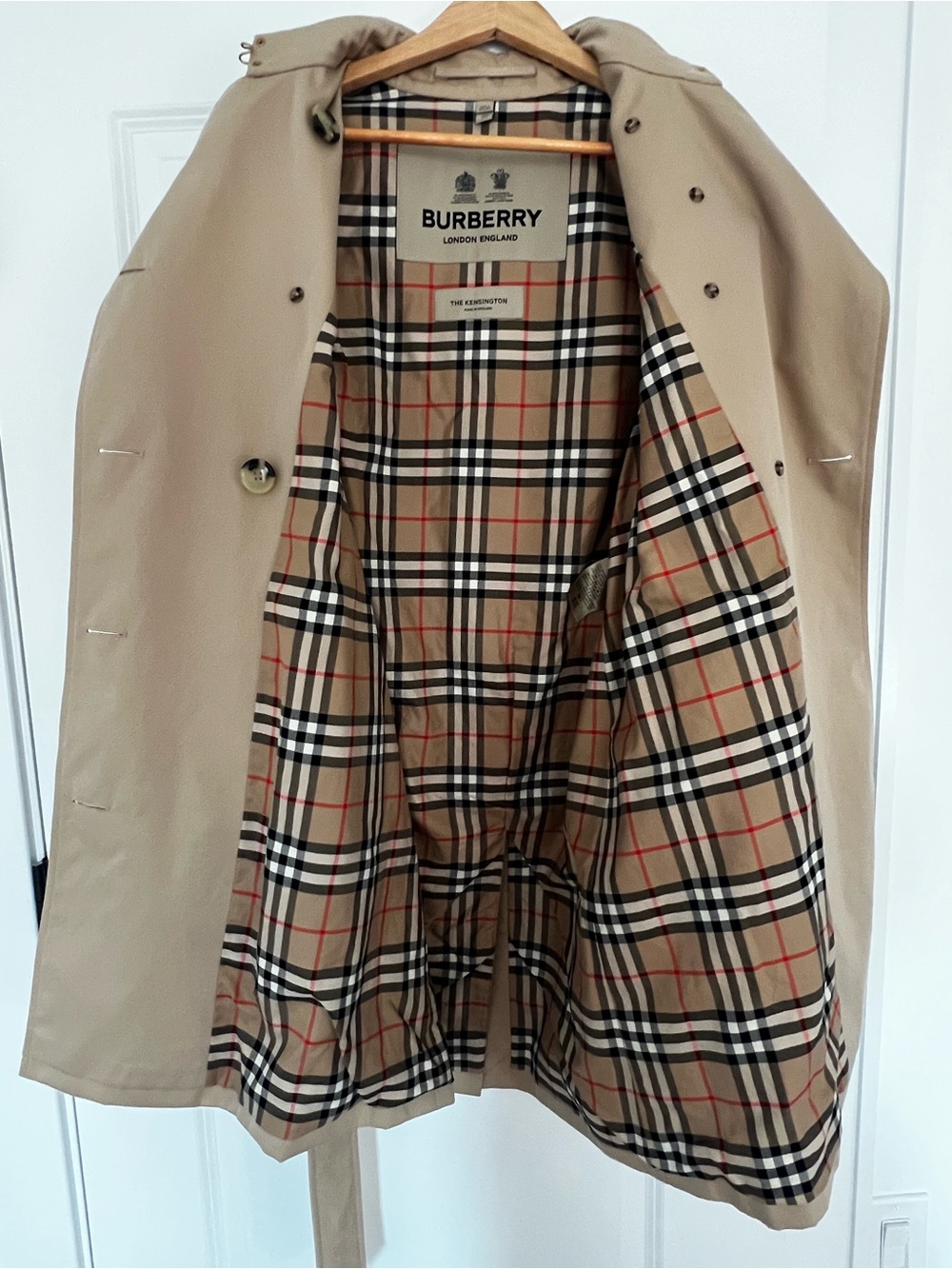 Burberry Kensington Trench Coat US size 4 - Picture 7 of 16